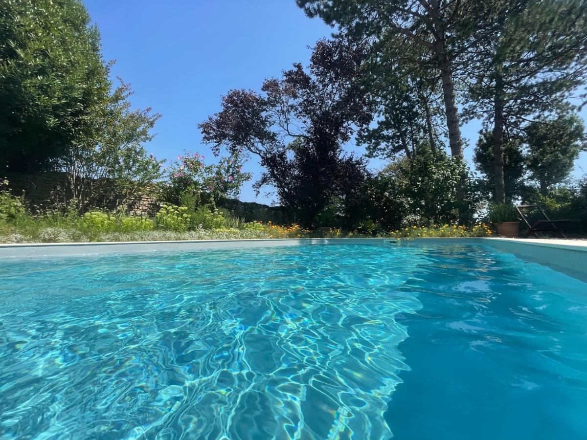Bed and Breakfast Fleurs De Vignes Piscine Montagny-les-Beaune Экстерьер фото
